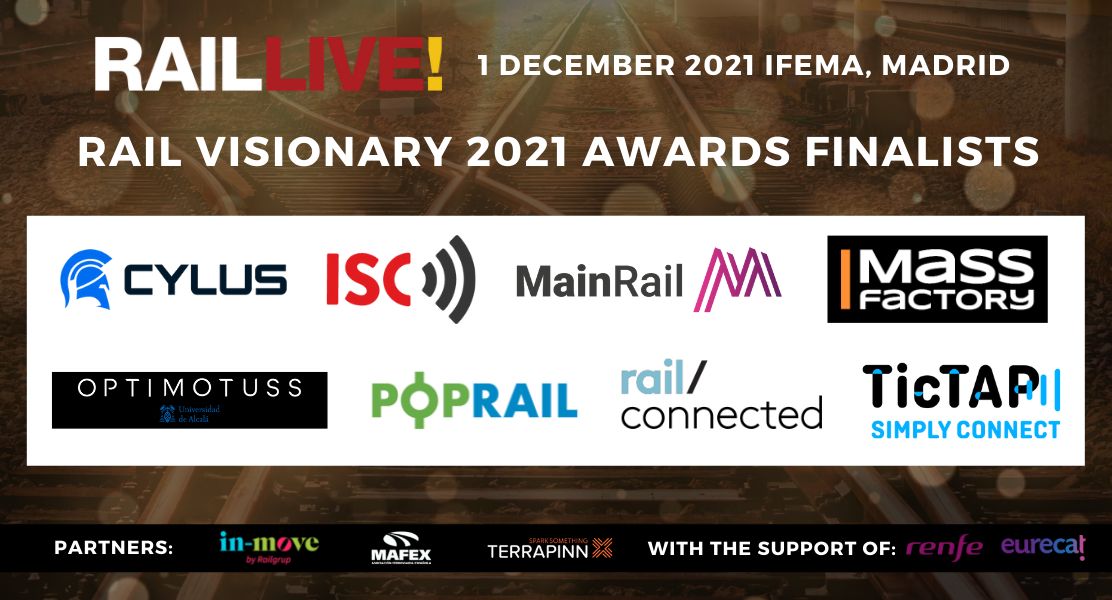PopRail finalista en Rail Visionary Awards 2021